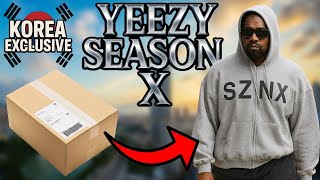 Yeezy Korea Lp Exclusive Season X Hd-10 Unboxing & Review