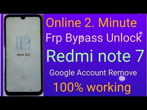 Redmi note 7 frp Bypass/ Google Account Remove/ Redmi Redmi note 7 frp Bypass/ Google Account Remove/ Redmi