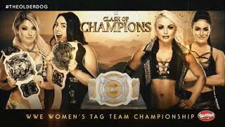 Mandy Rose & Sonya Deville Vs Alexa Bliss & Nikki Cross Wwe Womens Tag Team Championship