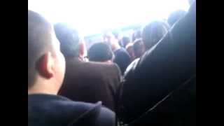 Istanbul Metrosu Yürüyen Merdiven Izdihamı