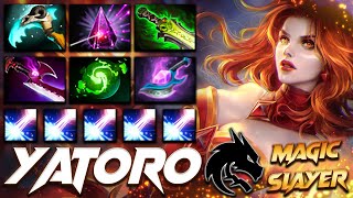 Yatoro Lina Magic Slayer - Dota 2 Pro Gameplay Watch & Learn