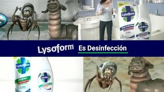 Publicidades Lysoform Rociadores Baño Acción Total Y Cocina Antigrasa 2007 Argentina