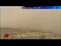 Raw Video: Dust Storm Rolls Through Phoenix