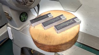 First Ever Metallic Epoxy Inlay Milliputs New Resin, Exclusive Preview Woodturning
