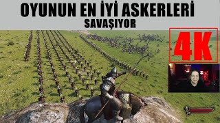 [4K] Büyük Savaşlar #6 - 2100vs1400 - Bannerlord en iyi askerler ile büyük taarr