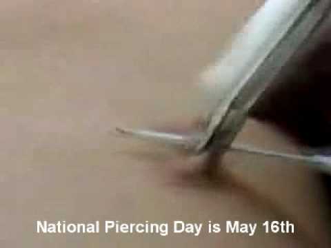 National Piercing Day is May 16th! (Nipple Piercing). Apr 7, 2008 5:34 PM