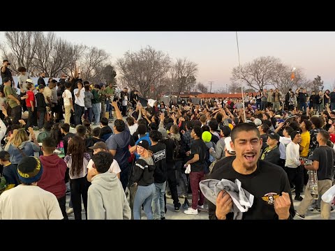 GREATEST SKATE PARK GRAND OPENING !!! Feat. THE POWELL PERALTA TEAM - NKA VIDS -