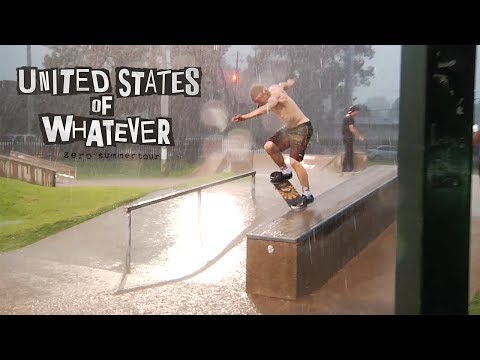 Zero Skateboards - United States of Whatever Tour | Episode 2 - RAIN DEMO!