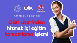 MEB ÖĞRETMEN BİLİŞİM AĞI ÖBA ÜZERİNDEN HİZMET İÇİ EĞİTİM ALMA, MEBBİS E-SERTİFİK