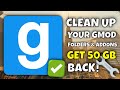 Clean Your Garry's Mod Folder NEW METHOD - How to Remove Unused Addons & Server Downloads in 2024