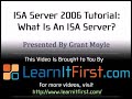 An Introduction to ISA Server 2006: What Is ISA Server