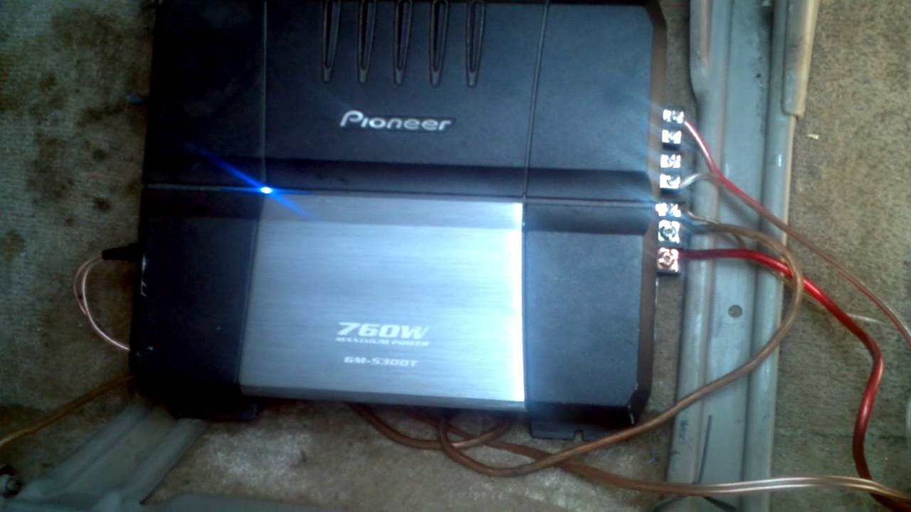 Sony Xplot Negro Pioneer Gm 5300t