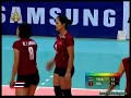 Thailand vs Vietnam - set 1 - Women Volleyball - 26th SEA GAMES