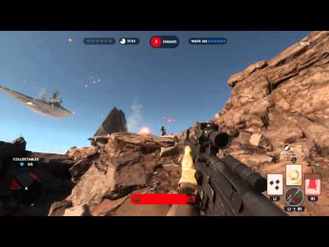 STAR WARS™ Battlefront™ Beta - Survival Tatooine Let's Play - Part 2