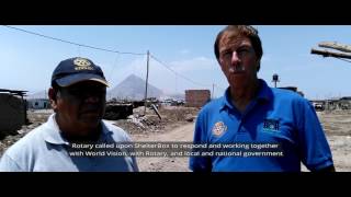 ShelterBox and Rotary - Partners in Disaster Relief