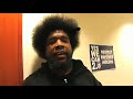 DJ Questlove of The Roots "Vote for Corzine"