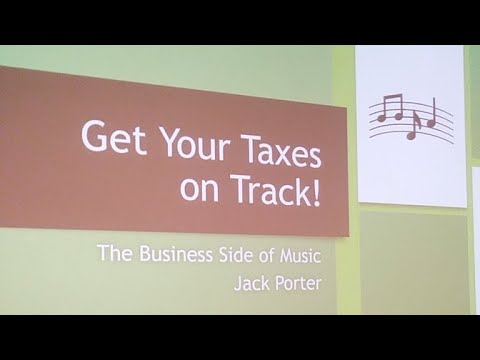 Taxes For Musicians - DC Music Summit 2020