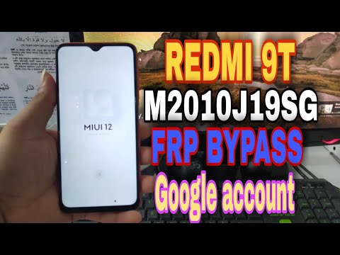 Redmi 9T Frp bypass / Remove Google account ! July 2021 Redmi 9T Frp bypass / Remove Google account ! July 2021