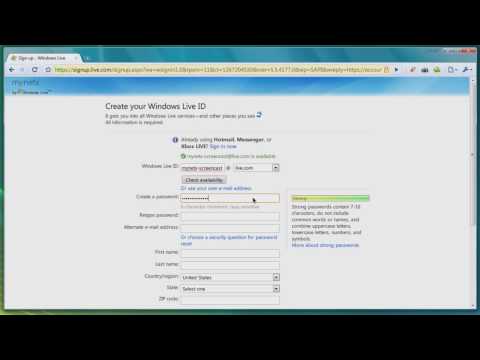 HOTMAIL SING hotmail sing: