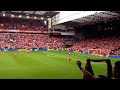 Liverpool v Borussia Dortmund: You'll Never Walk Alone (10.8.14)