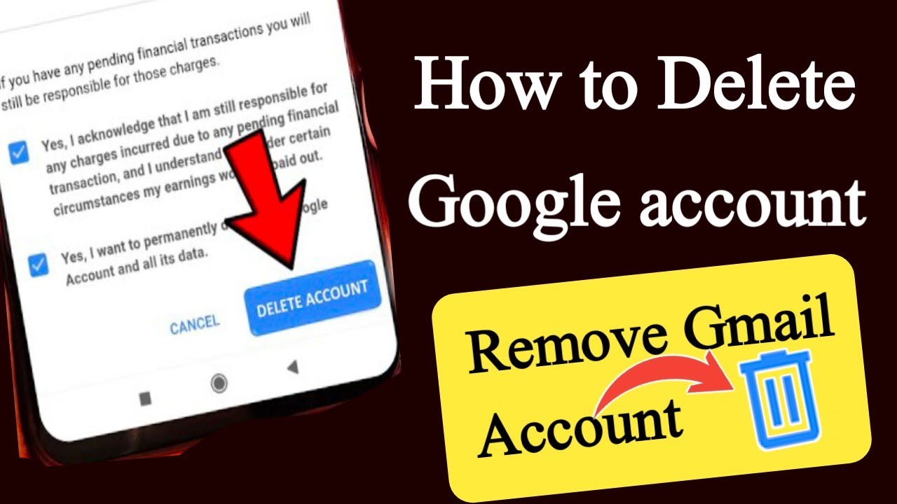 How to delete Google account in Mobile| Google account How to delete Google account in Mobile| Google account