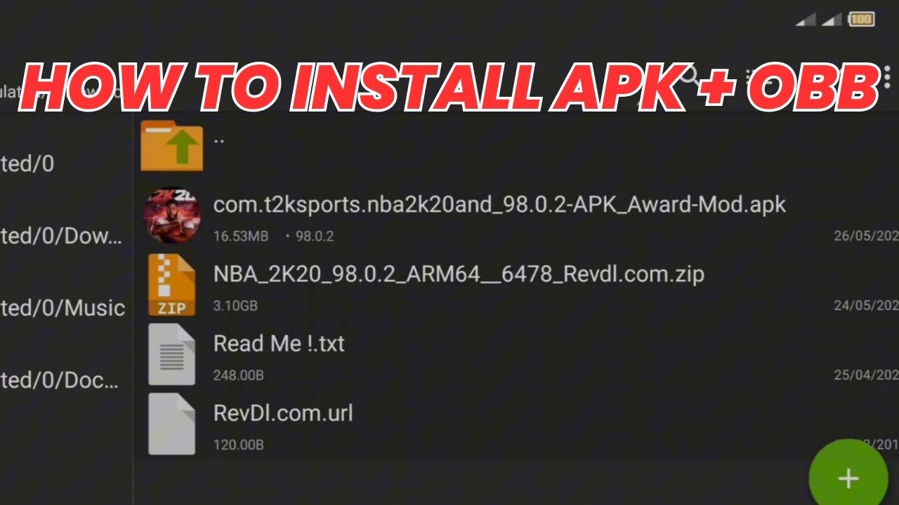 How To Install APK & OBB File On Android using ZARCHIVER How To Install APK & OBB File On Android using ZARCHIVER