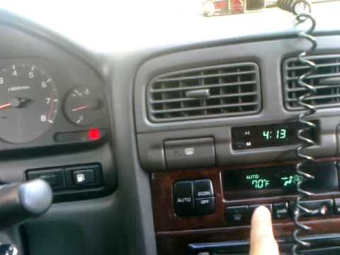 Acura Plano on 1999 Infiniti I30 Irratic Idle