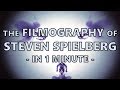 The Chronological Filmography of Steven Spielberg in 1 Minute