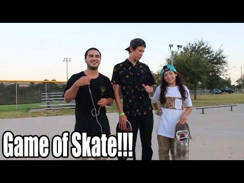 Down Rail Game of Skate!! (Angel Salinas VS Jp Garcia)