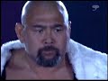 2003.01.19h-W1: Keiji Muto & Bill Goldberg vs. Kronik: Brian Adams & Bryan Clark