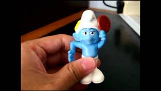 Mcdonalds The Movie - Smurf Toyswave1
