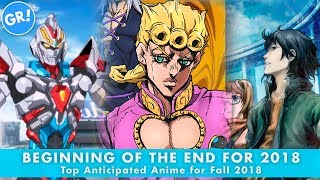 Beginning of the End | Top Anticipated Anime for Fall 2018