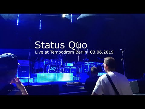 Status Quo - Live at Tempodrom / Berlin, 03.06.2019