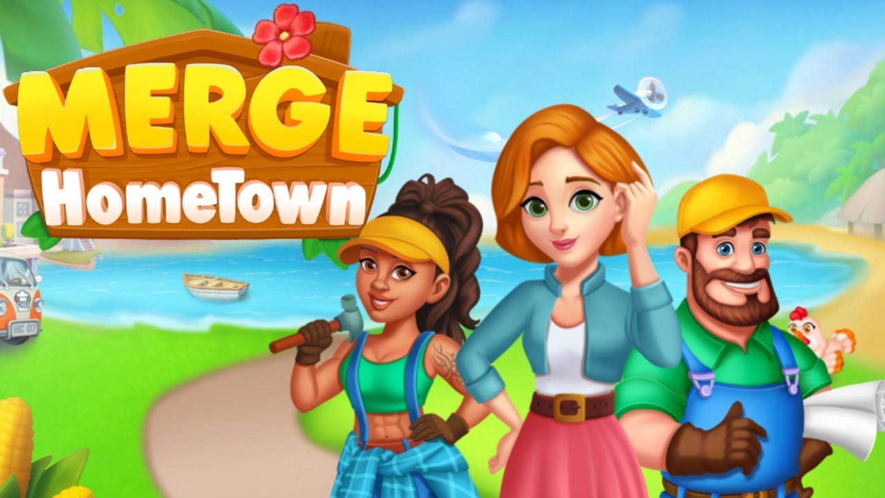 Merge HomeTown: Merge Games Mobile Game | Gameplay Merge HomeTown: Merge Games Mobile Game | Gameplay