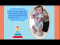 Vận động cho bé sơ sinh 0 - 6 tháng