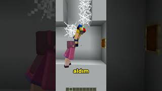Minecraftta Tuna Ve Tatlı Kız Elmas Avında