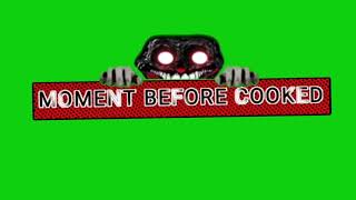 Moment Before Cooked Green Screen