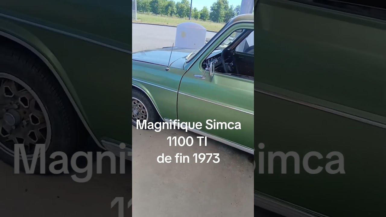 Magnifique Simca 1100 TI #auto #classic #live #fyp #frp Magnifique Simca 1100 TI #auto #classic #live #fyp #frp