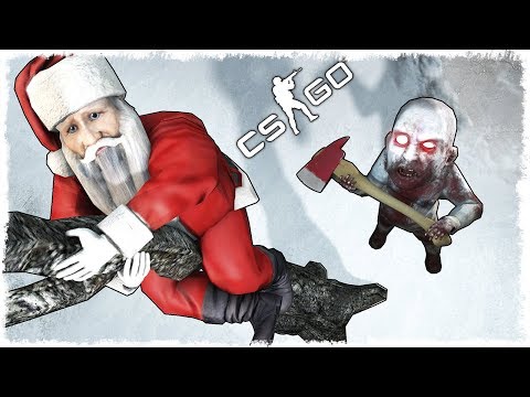 ЗЛОЙ САНТА ЗАЛЕЗ НА ДЕРЕВО В CS:GO!!! ЗЛОЙ САНТА ЗАЛЕЗ НА ДЕРЕВО В CS:GO!!!