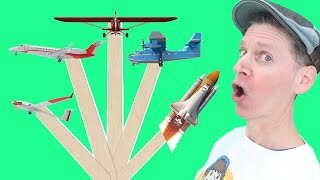 Aircraft Part 2 | Pop Sticks Song With Matt | Dream English Kids