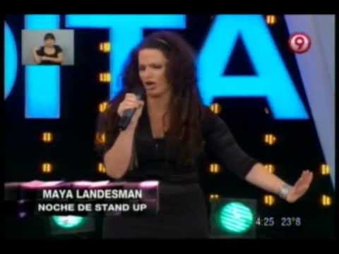 Maya Landesman stand up argentina Bendita tv - DIA DE LA MUJER