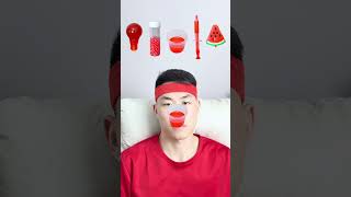 Asmr Red-Themed Mukbang Perfect For Sleep