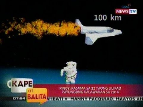 KB: Pinoy kasama sa 22 taong lilipad patungong kalawakan sa...