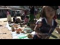 Girls and women sell oranges in Arunachal Pradesh.