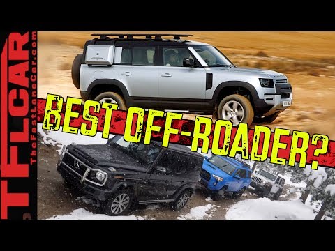 How Good Is The New Land Rover Defender Off-Road? We Compare It To The Wrangler,  4Runner & G Wagon!