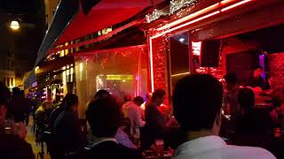 Street Night View Club at Isteklal Street Istanbul
