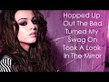Cher Lloyd Turn My Swag On (Lyrics On Screen)