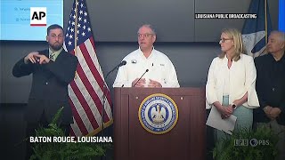 Louisiana eyes storm advancing toward Gulf