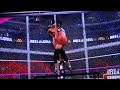 John Cena Attitude Adjustment Through Table on Randy Orton Hell In A Cell Match 2014 - REVIEW
