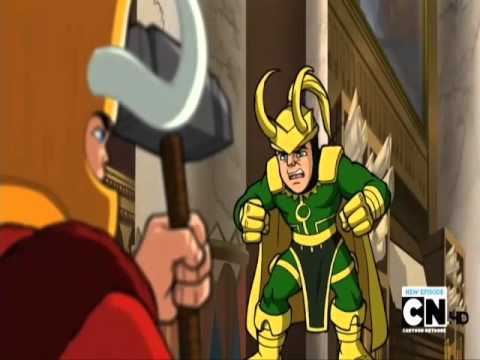 Funny Superhero Scene